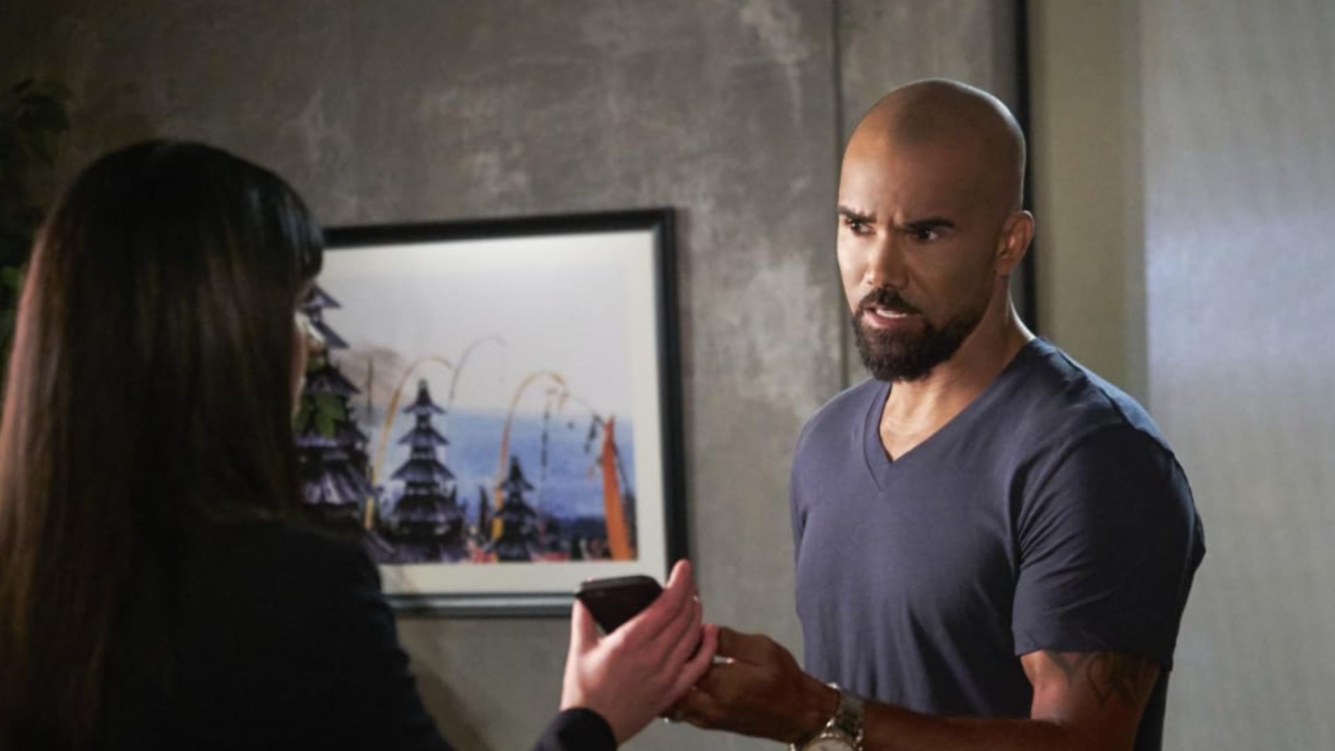 Derek Morgan&#039;s decision to leave the show (Image via Hulu)