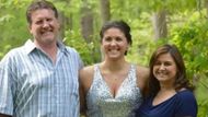 Tiffany Valiante with her parents (Image Source: Netflix)
