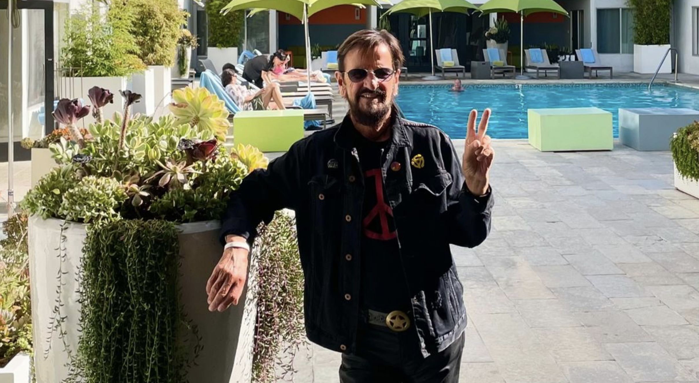 Ringo Starr canceled remaining U.S. tour dates due to illness. (Image via Instagram/@ringostarrmusic)