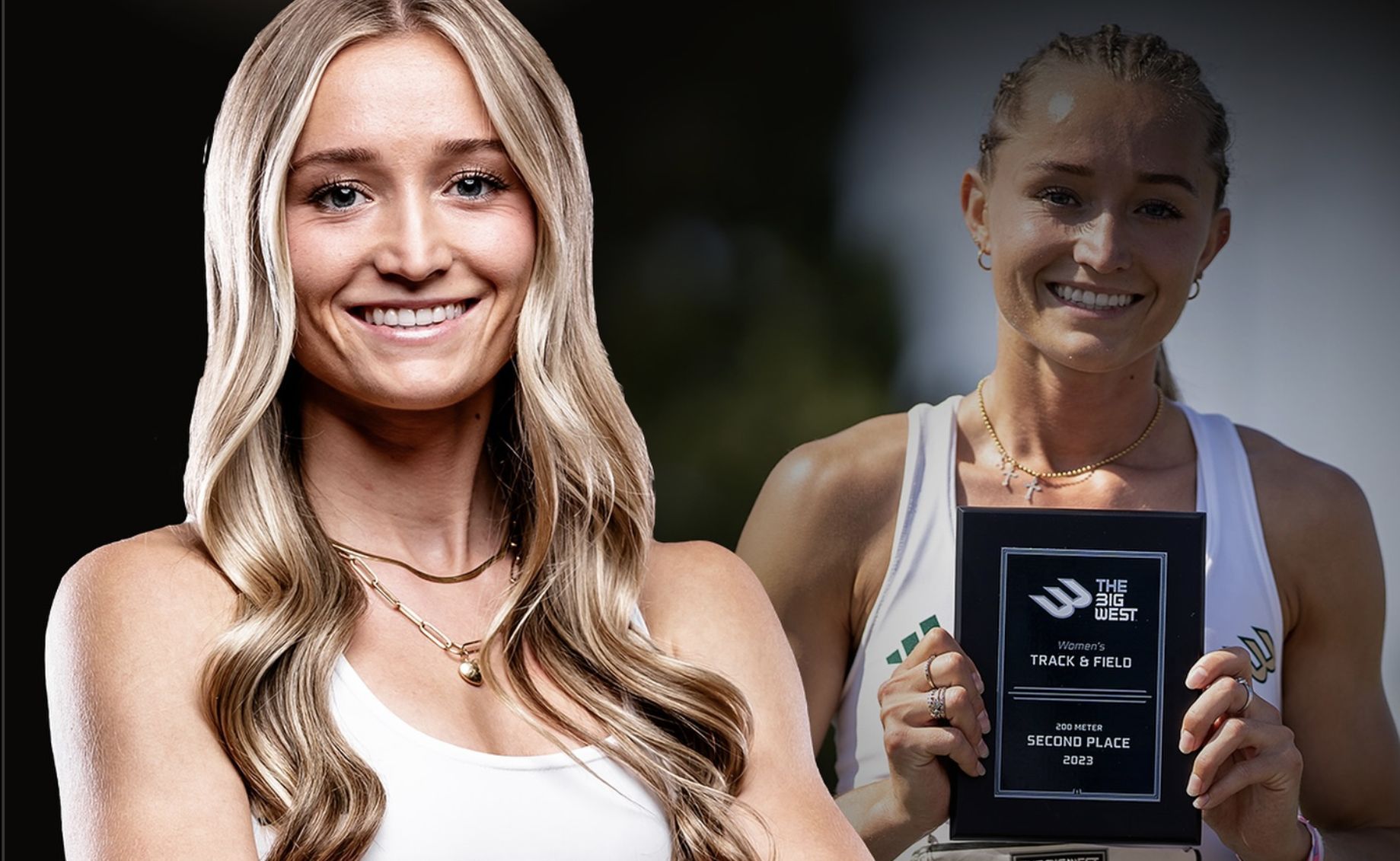 Shelby Daniele, a remarkable Cal Poly track and field star, remembered for her dedication and achievements. (Image via Instagram/@CalPolytfxc)