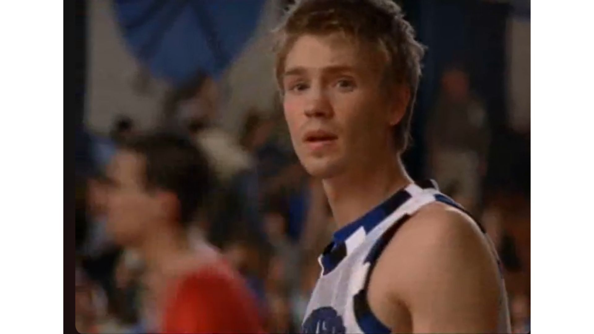 Lucas, portrayed by Chad Michael Murray, in Season 1 Episode 2 of One Tree Hill (Image via Prime Video)