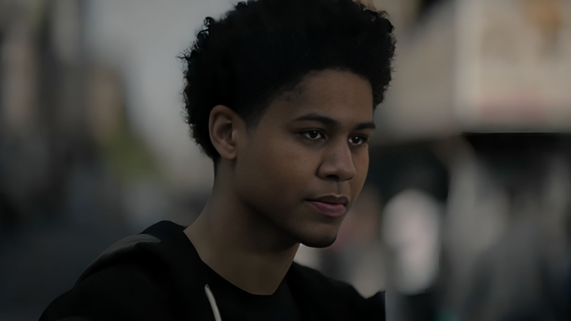 Actor Rhenzy Feliz as Victor Aguilar on The Penguin (Image via Max)