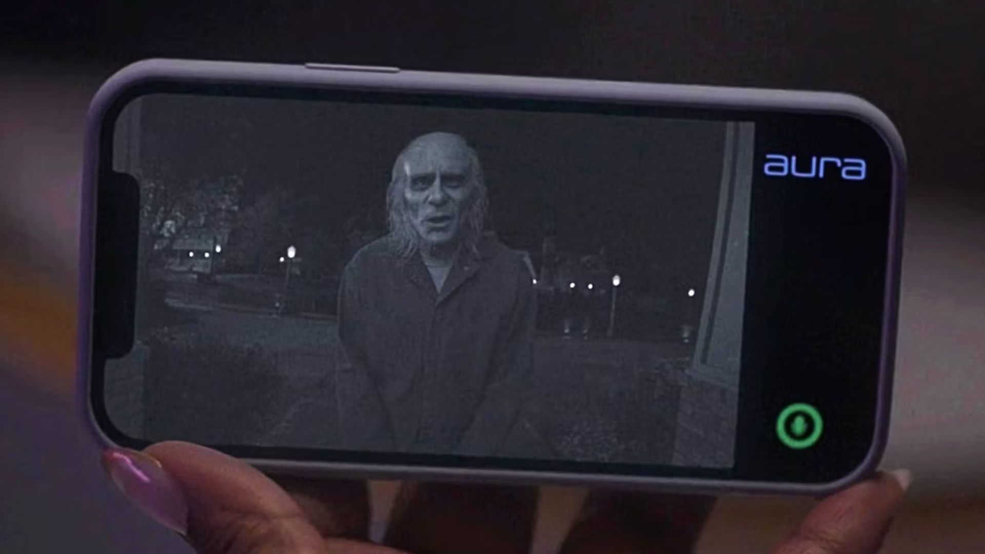 Is the device aura creepy or scary? (Image Source - Hulu)