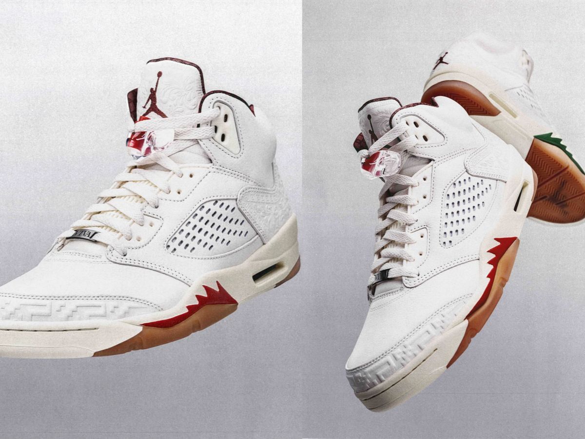 Nike and Jordan brand celebrate the Mexican Independence Day with Nike Air Jordan 5 &quot;El Grito&quot; sneakers (Image via Nike)