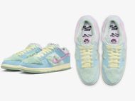 SB Dunk Low Pro x Verdy "Blue Gaze and Enamel Green" (Image via Nike)