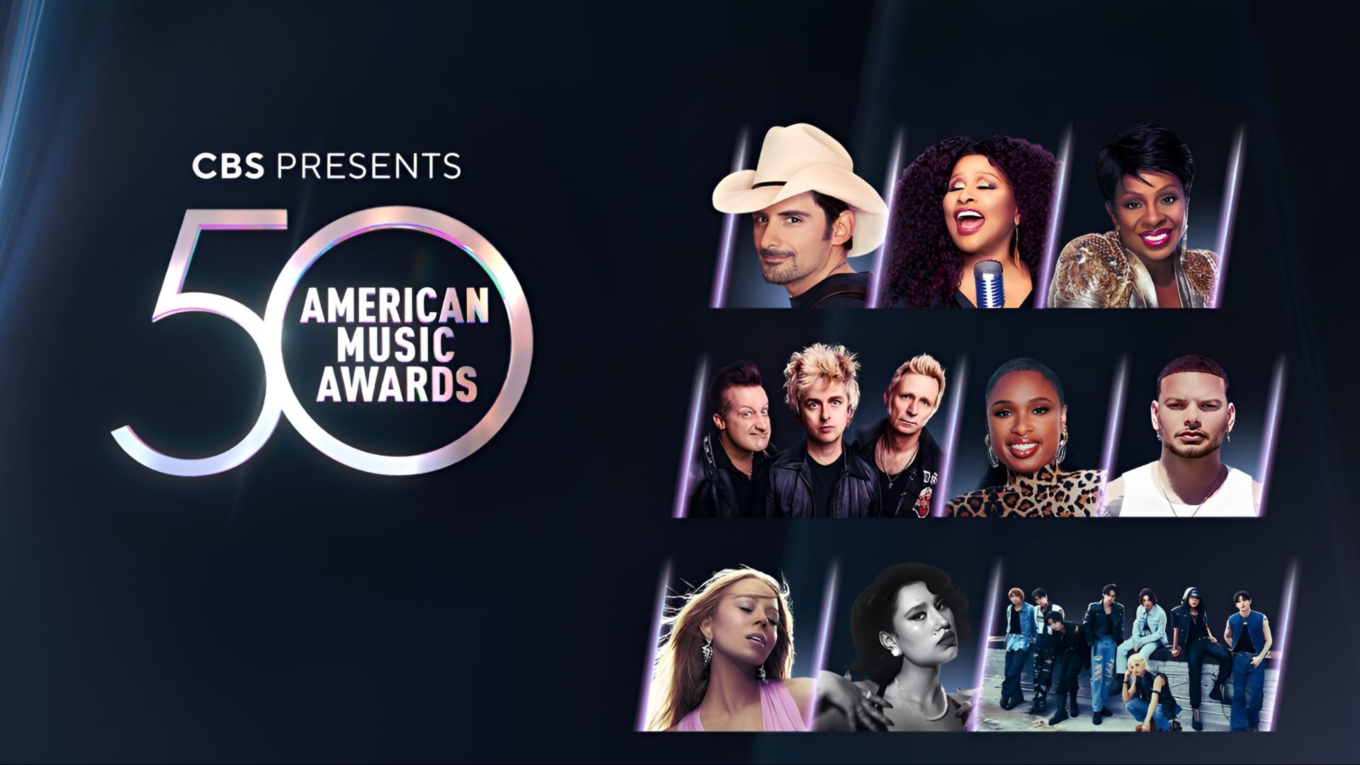 The American Music Awards 50th-anniversary celebration is taking place on October 6, 2024 (Image via @AMAs/X)