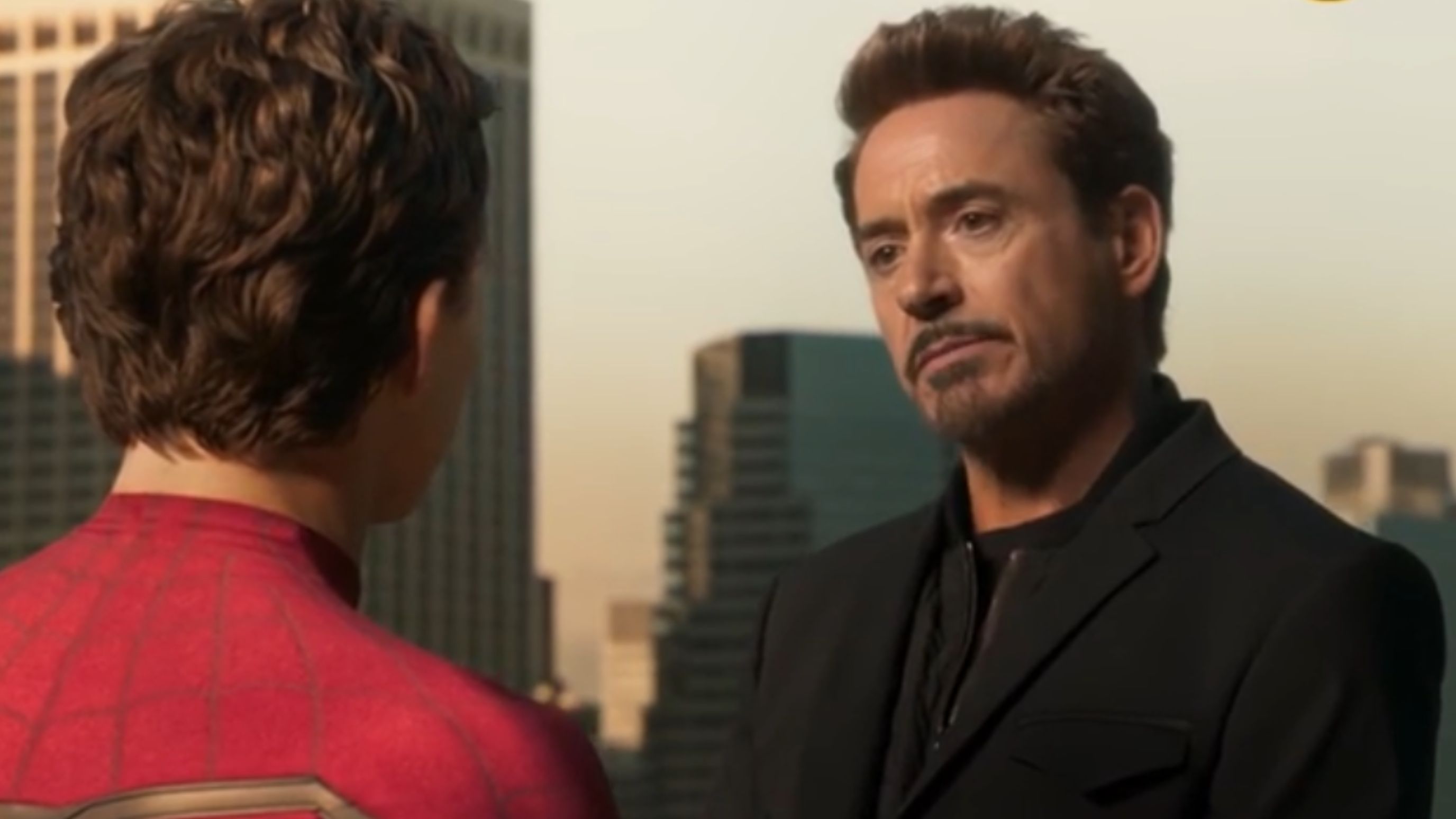 Robert Downey Jr. in Spider-Man: Homecoming | Image Source: Netflix (Sony Pictures Releasing)