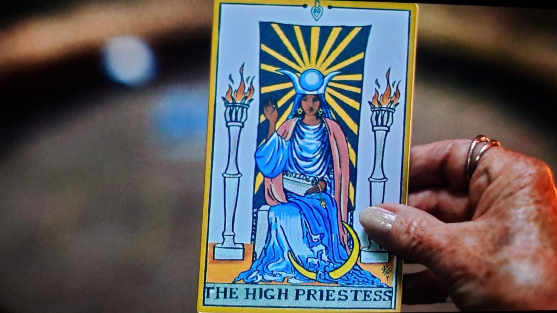 High Priestess (Image via Disney+)