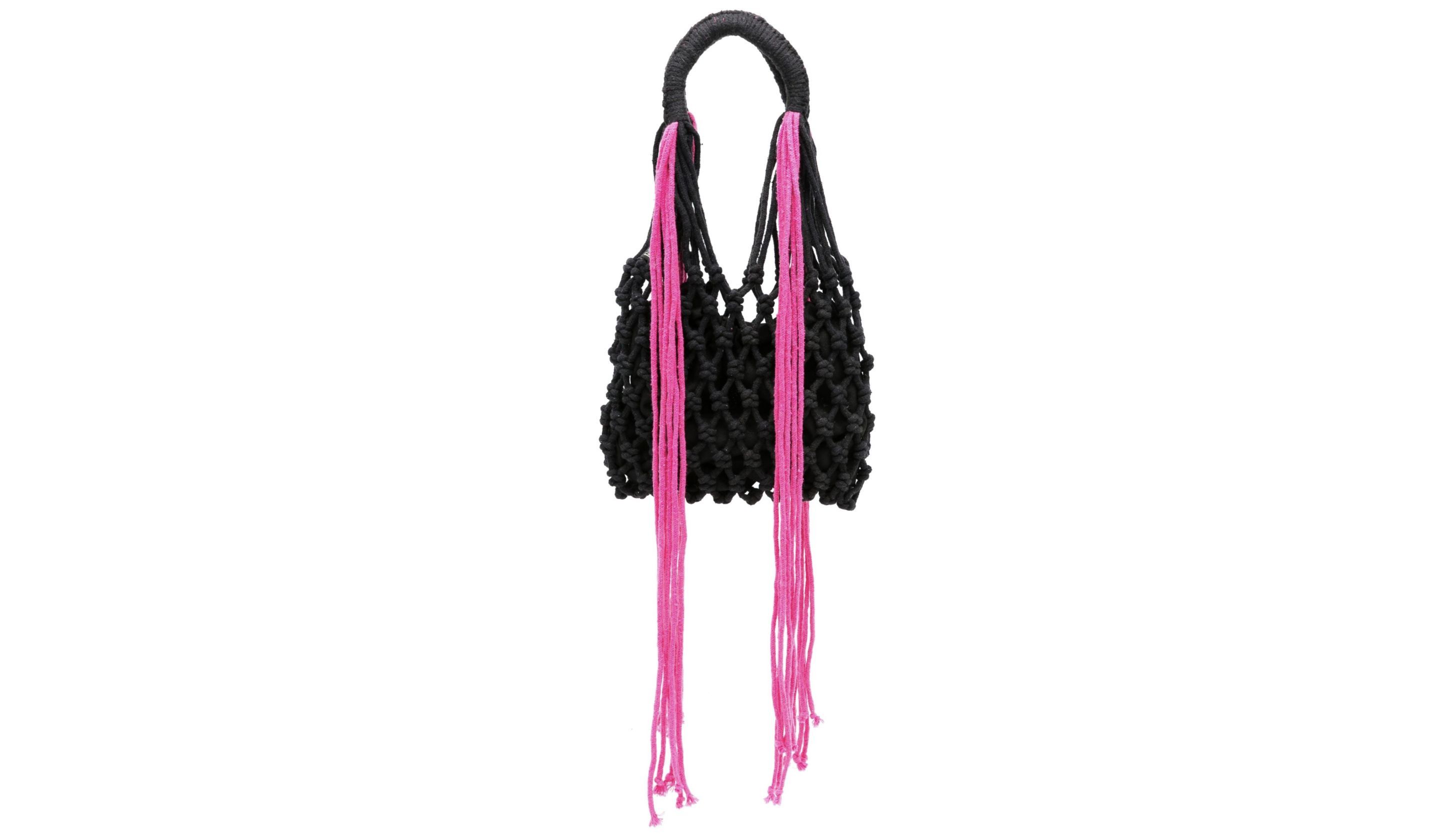 Nannacay Malala mini macram&eacute; tote bag (Image via Farfetch)