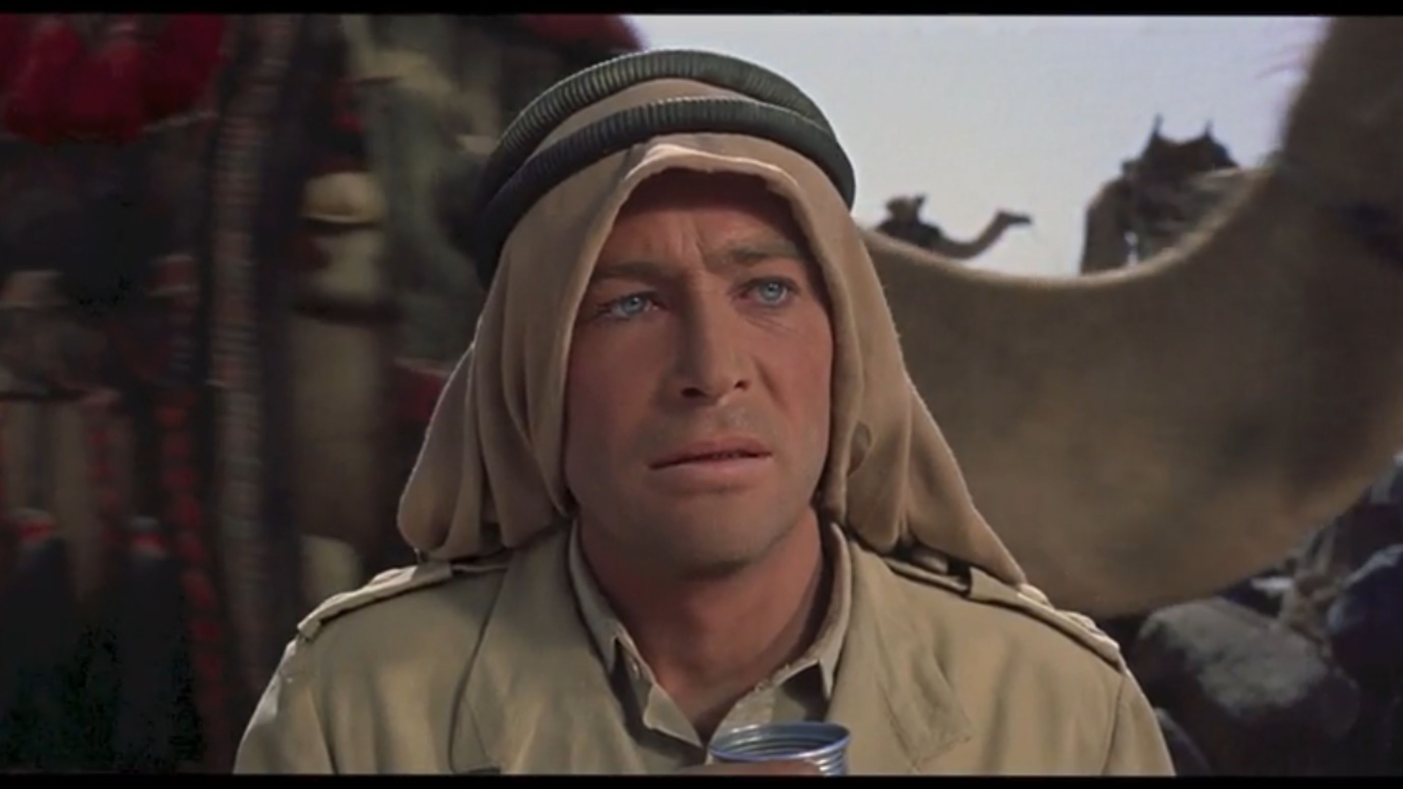 Peter O&#039;Toole in Lawrence of Arabia | Image Source: Netflix (Columbia Pictures)