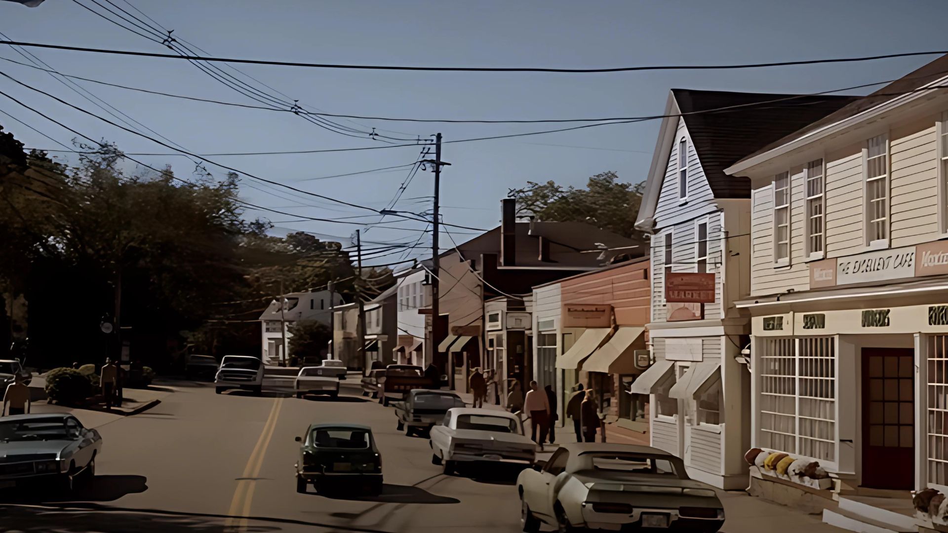 The town of Salem&#039;s Lot in the movie Salem&#039;s Lot | Image source: Max on YouTube