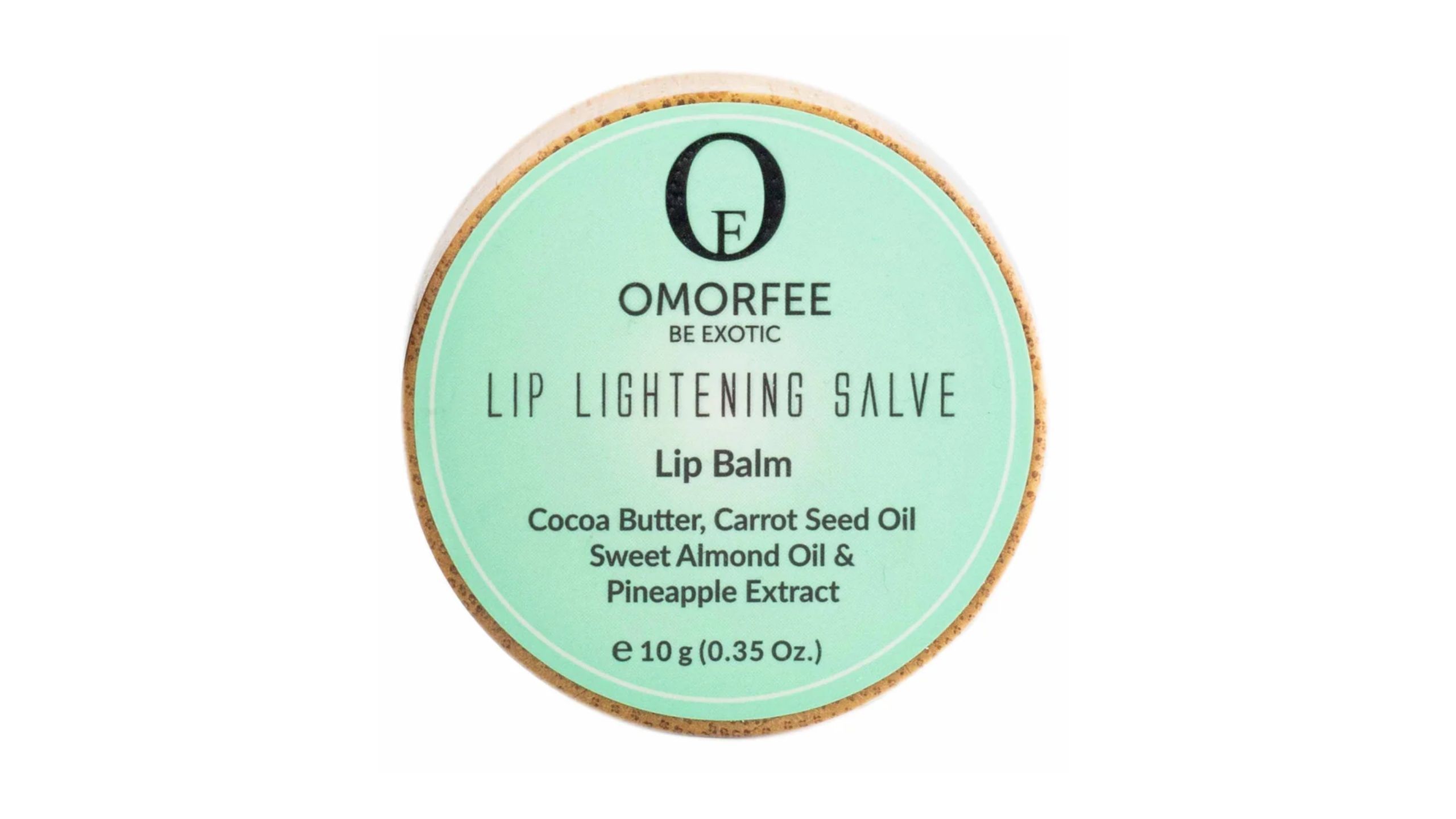 A balm that reduces the dark shades on your lips. (Image via Omorfee)