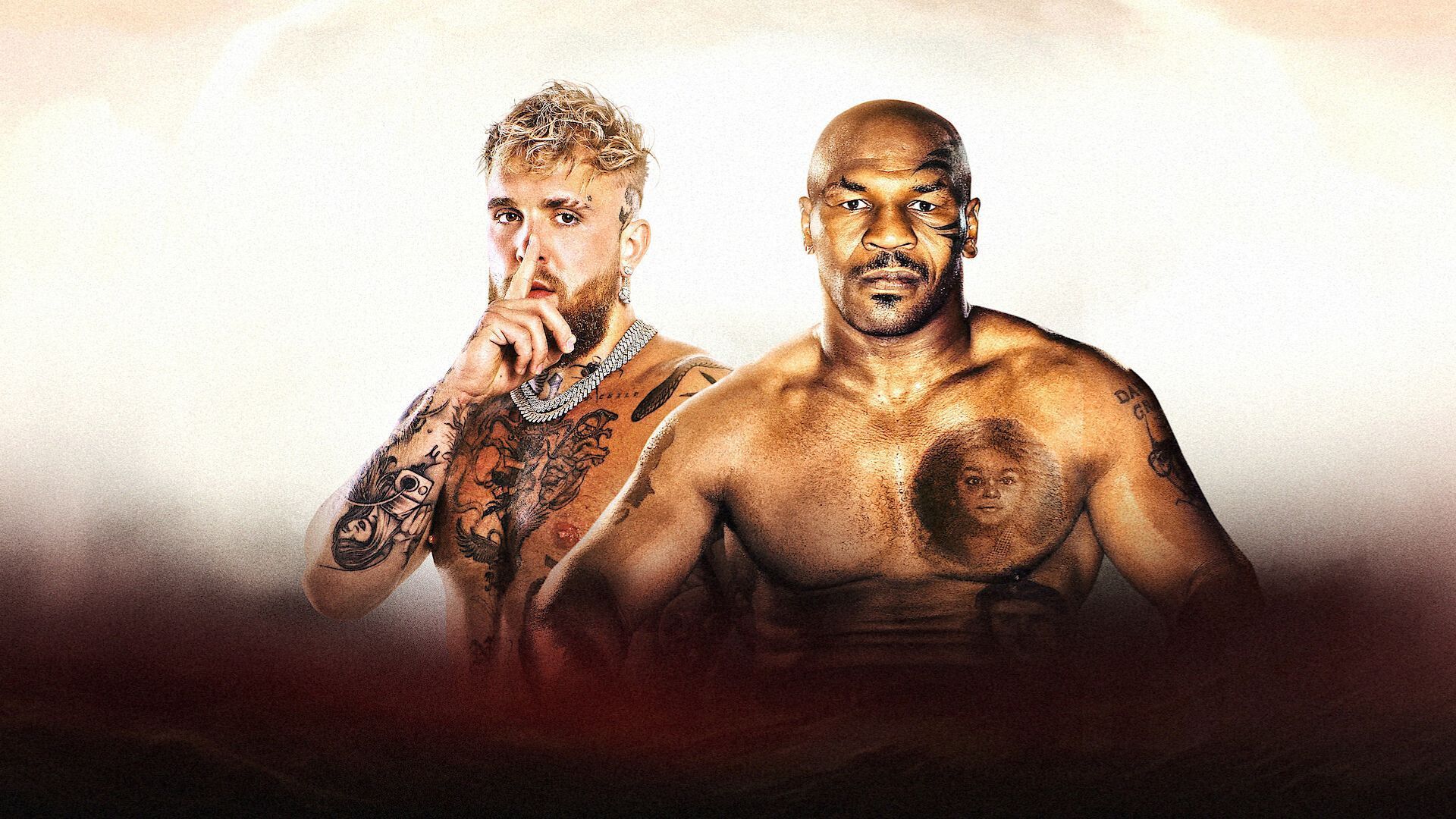 Jake Paul vs. Mike Tyson on Netflix (Image via Netflix)