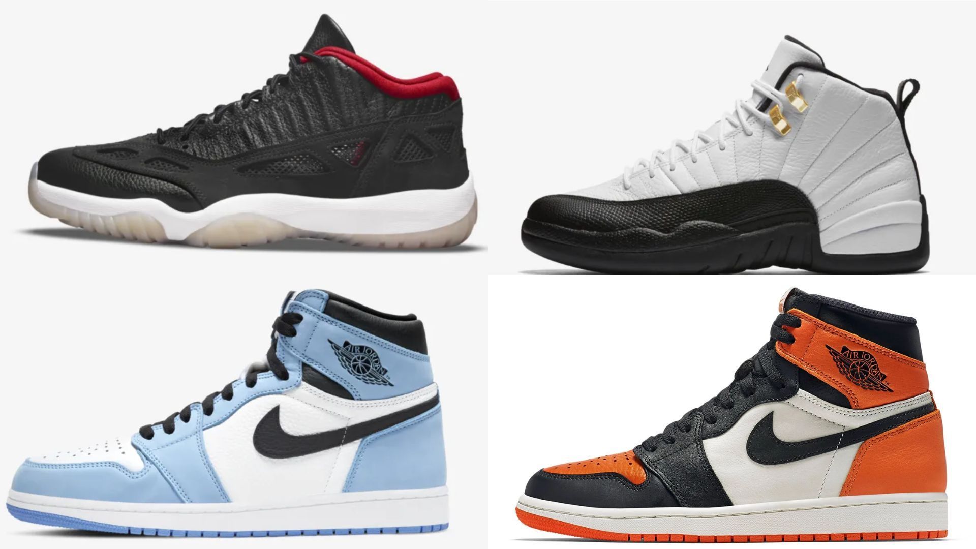 The most popular Nike Air Jordan colorways to add to your collection.