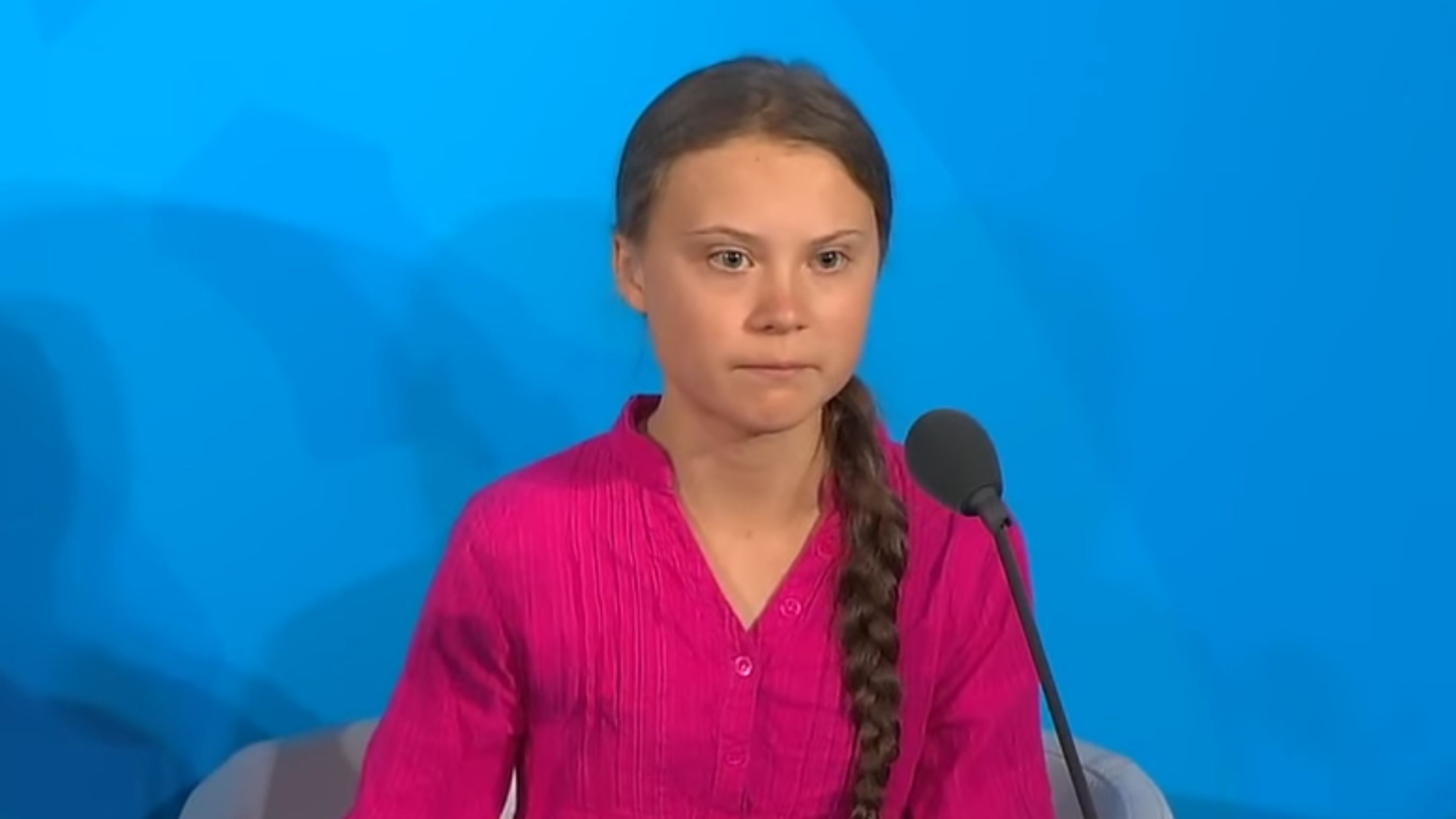 Greta Thunberg | Image Source: United Nations via YouTube