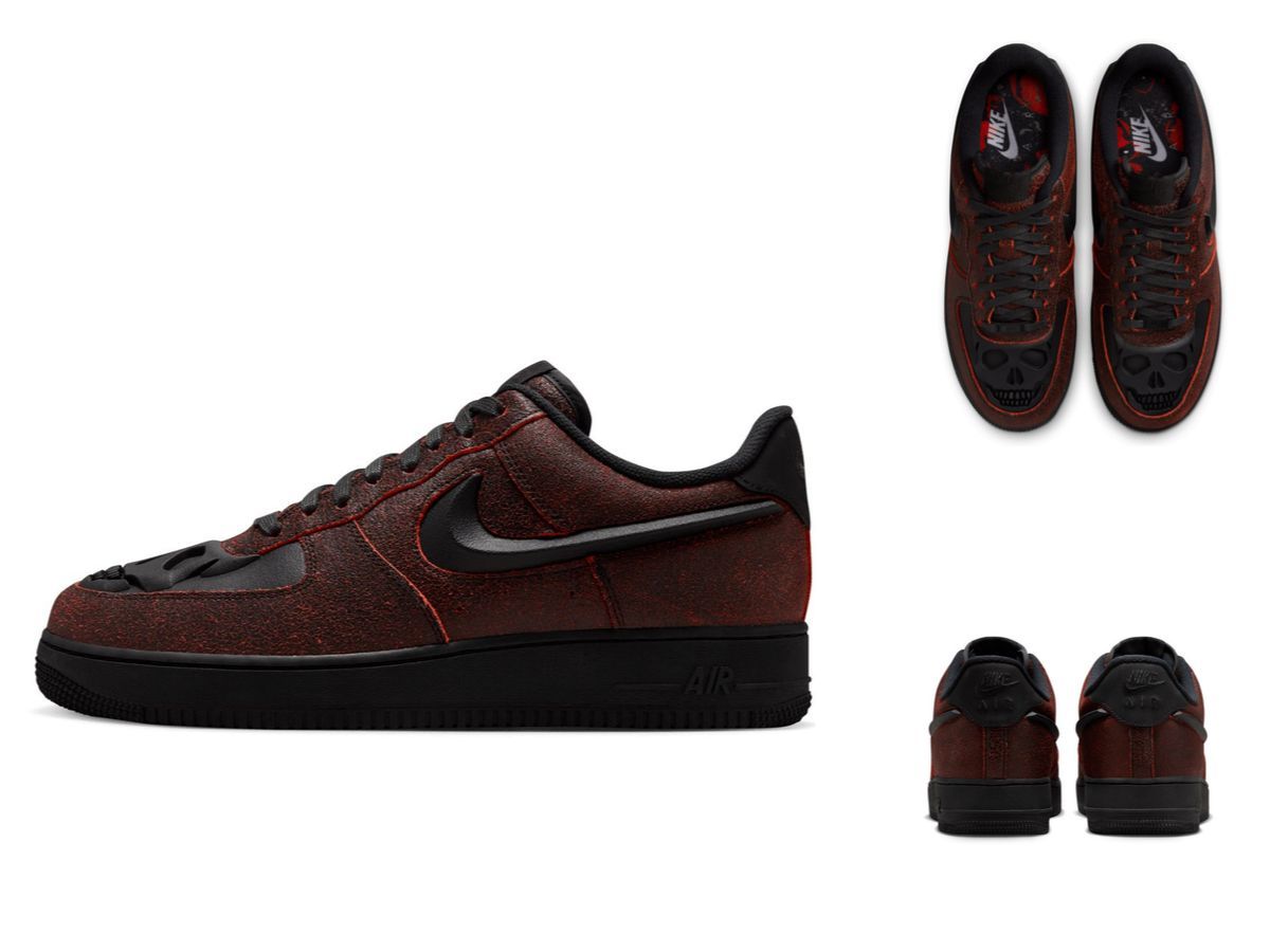 Nike Air Force 1 Low &quot;Halloween&quot; sneakers (Image via Nike)