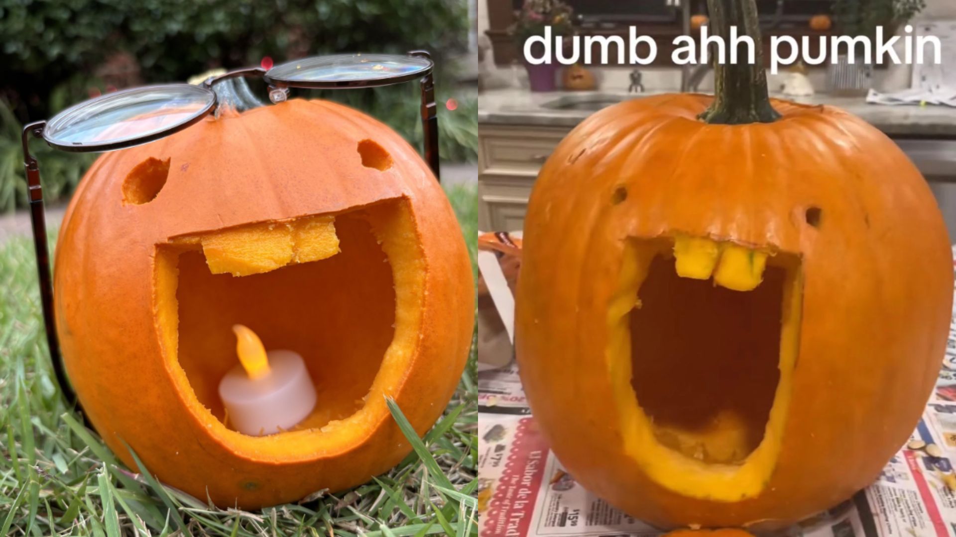 Dumb Ahh Pumpkins (Image via X @5kBlxssxm)