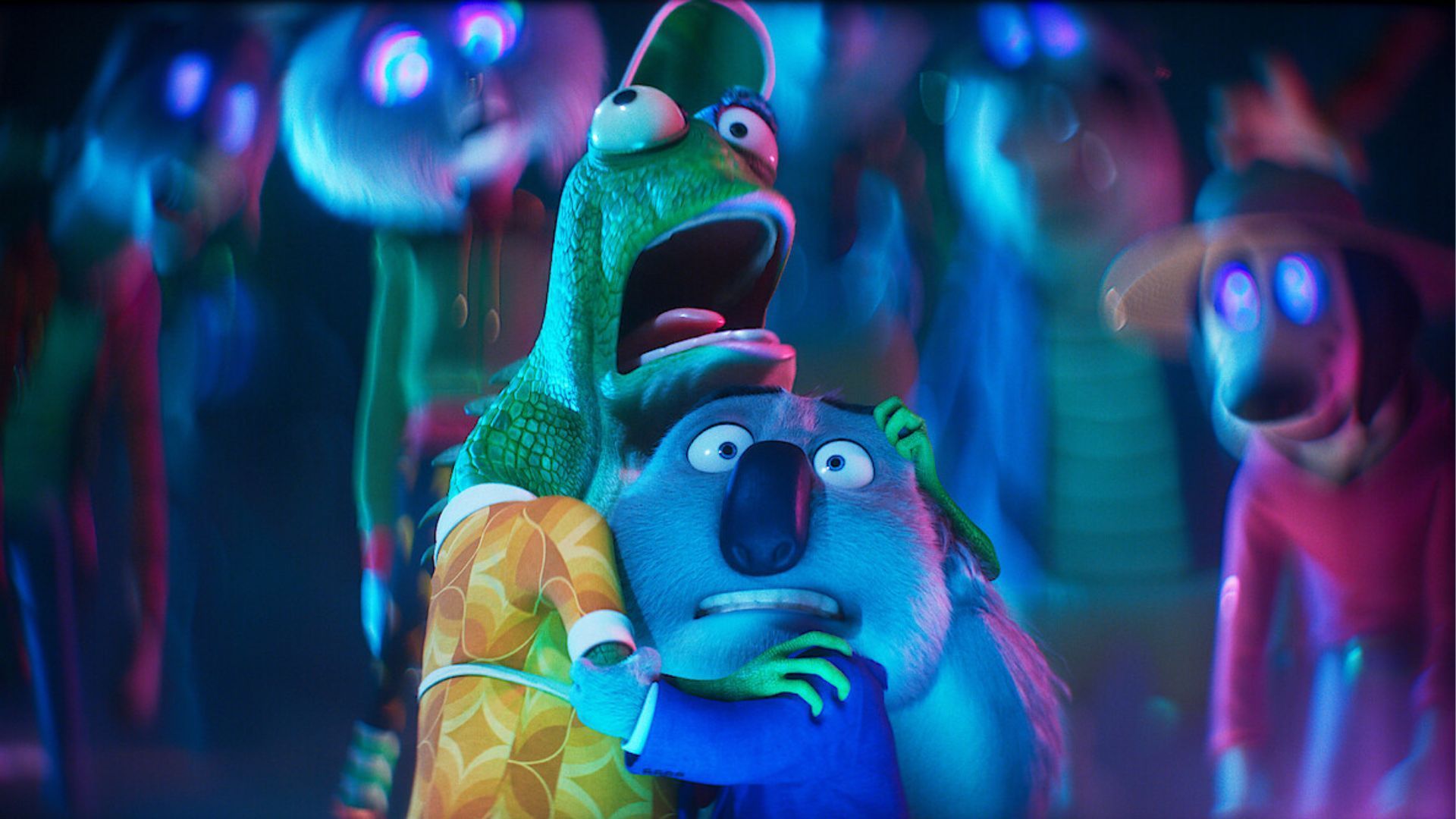 A still from Sing: Thriller (Image via Netflix)