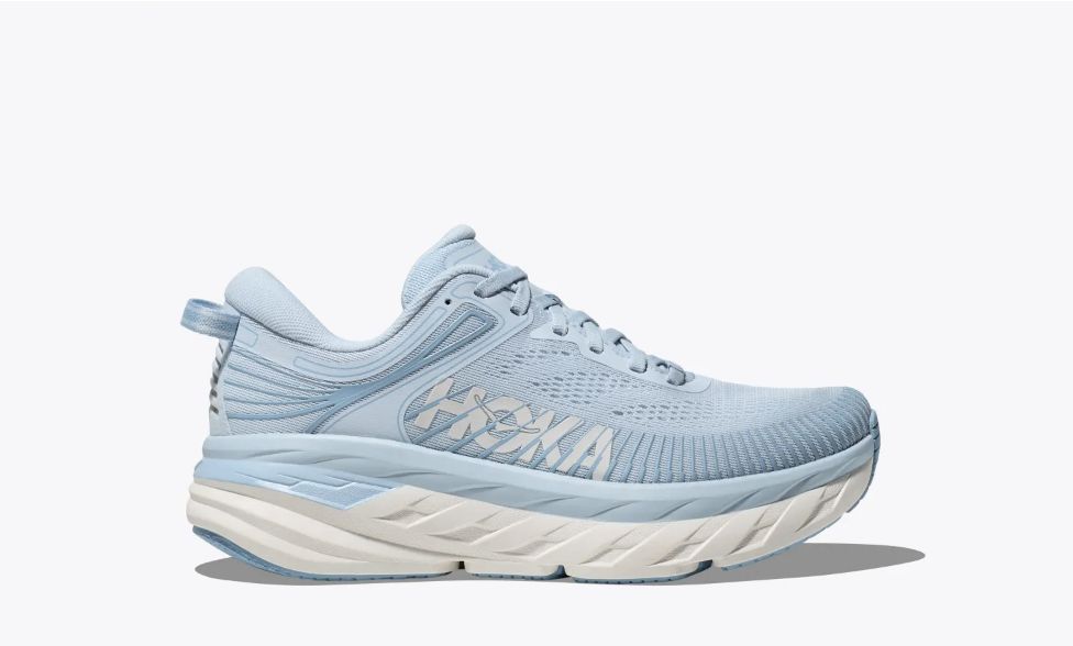 With perfect cushioning, these kind of shoes provide a stable platform for standing (Image via Hoka)