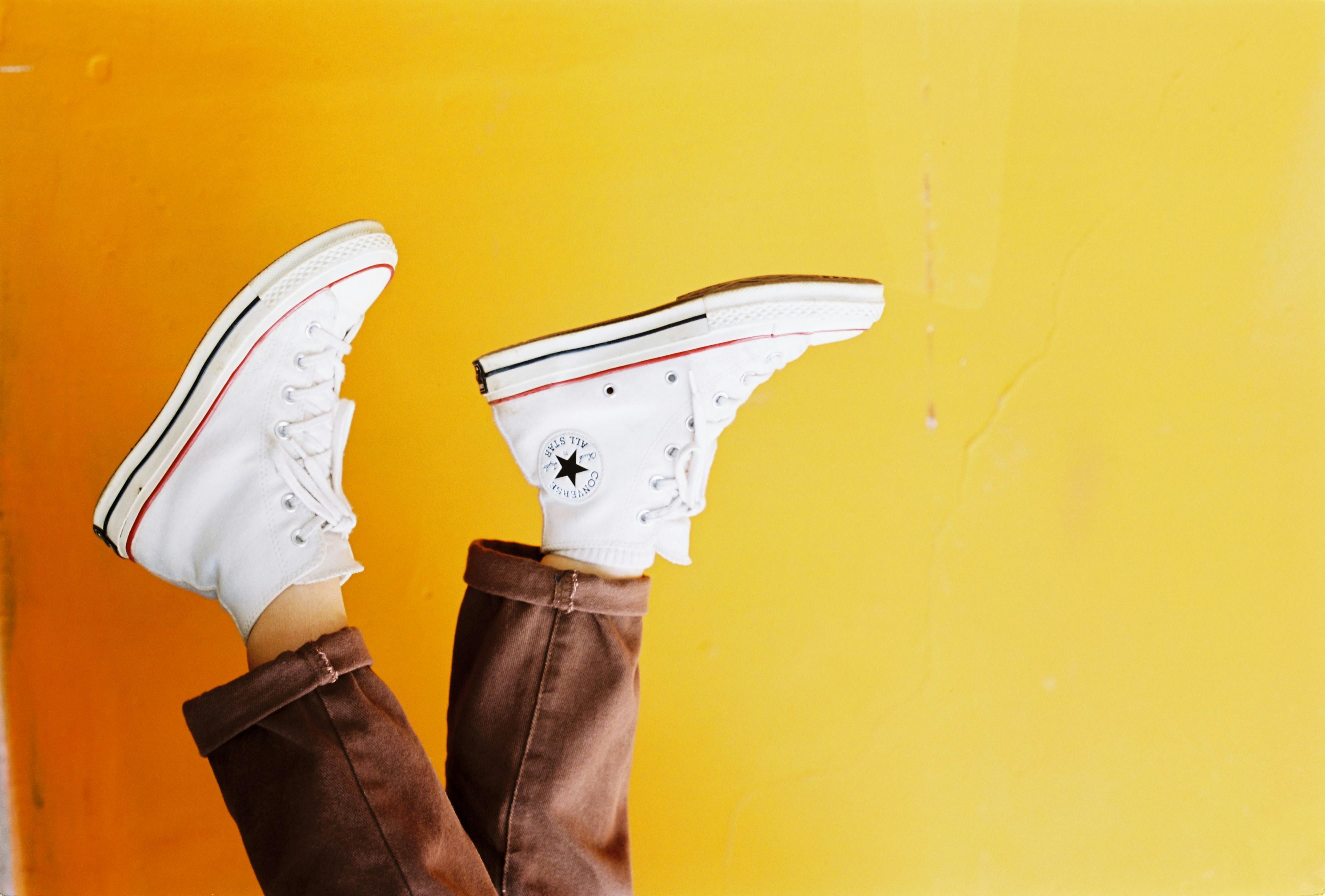 You don&#039;t have to be scared of ruining your white shoes. (Image via Pexels/ Timegrocery)