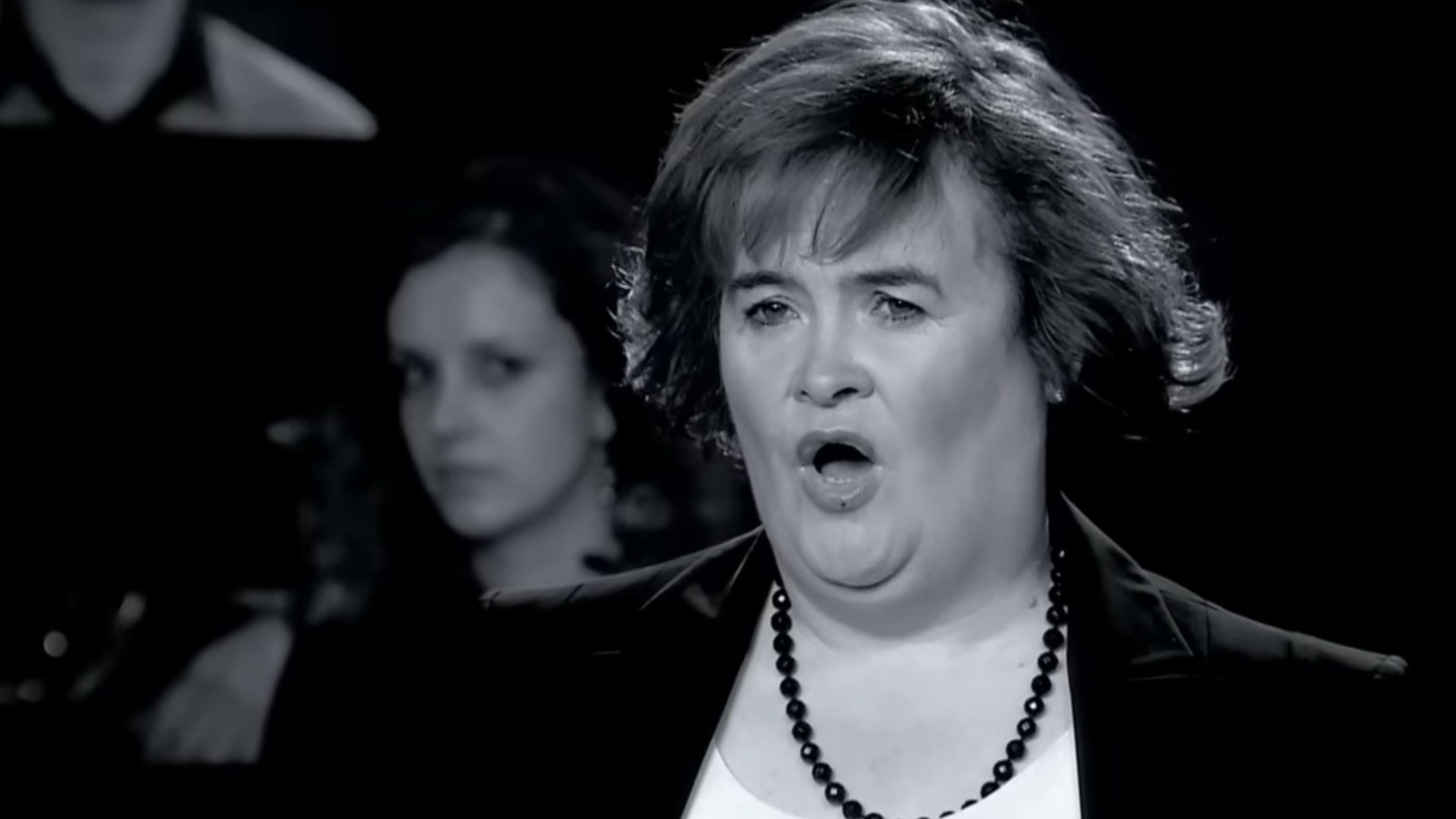 Susan Boyle in Unchained Melody| Image Source: Susan Boyle via YouTube