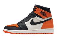 The Nike Air Jordan 1 High "Shattered Backboard" colorway (Image via Nike)