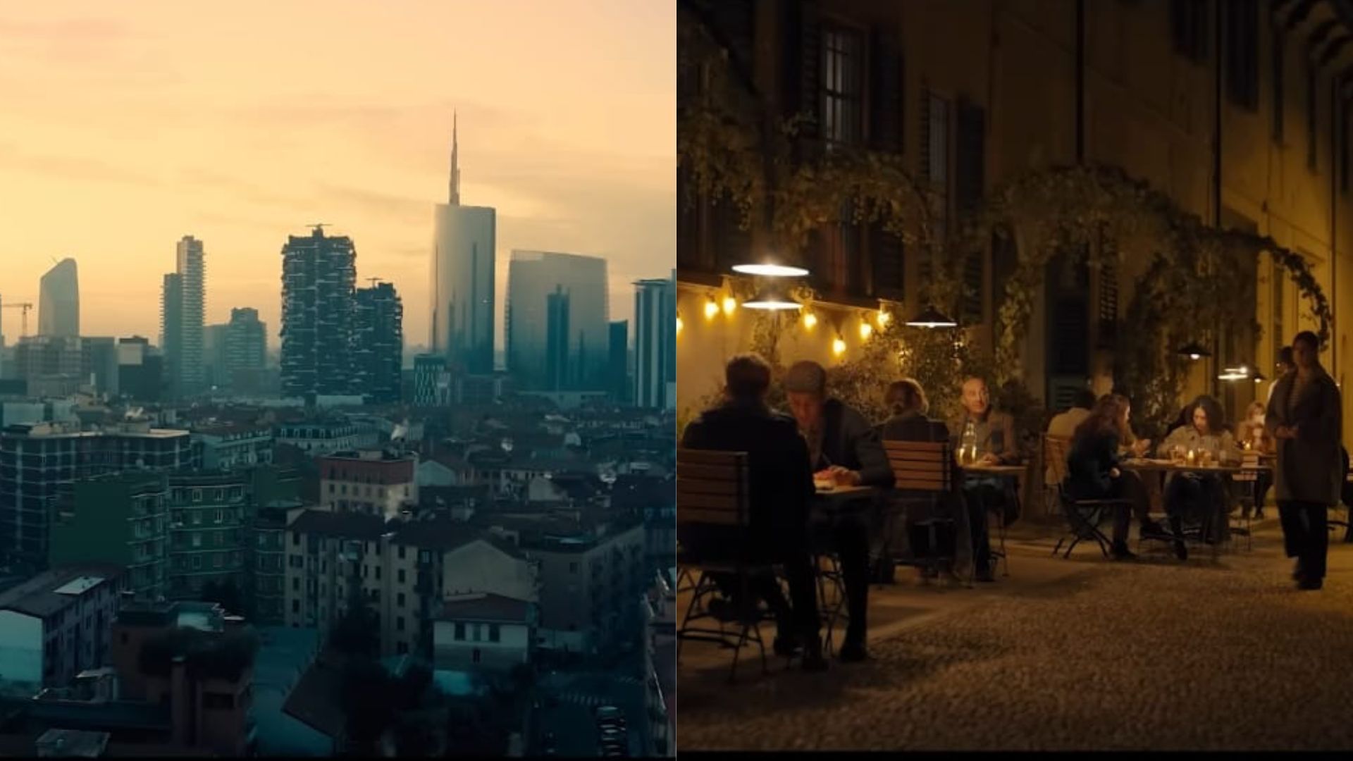 Still from the trailer showing scenes shot in Milan | Image Source: Amazon and MGM Studios