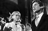 Mia Farrow and Robert Evans in Rosemary's Baby (Image via Paramount Pictures)