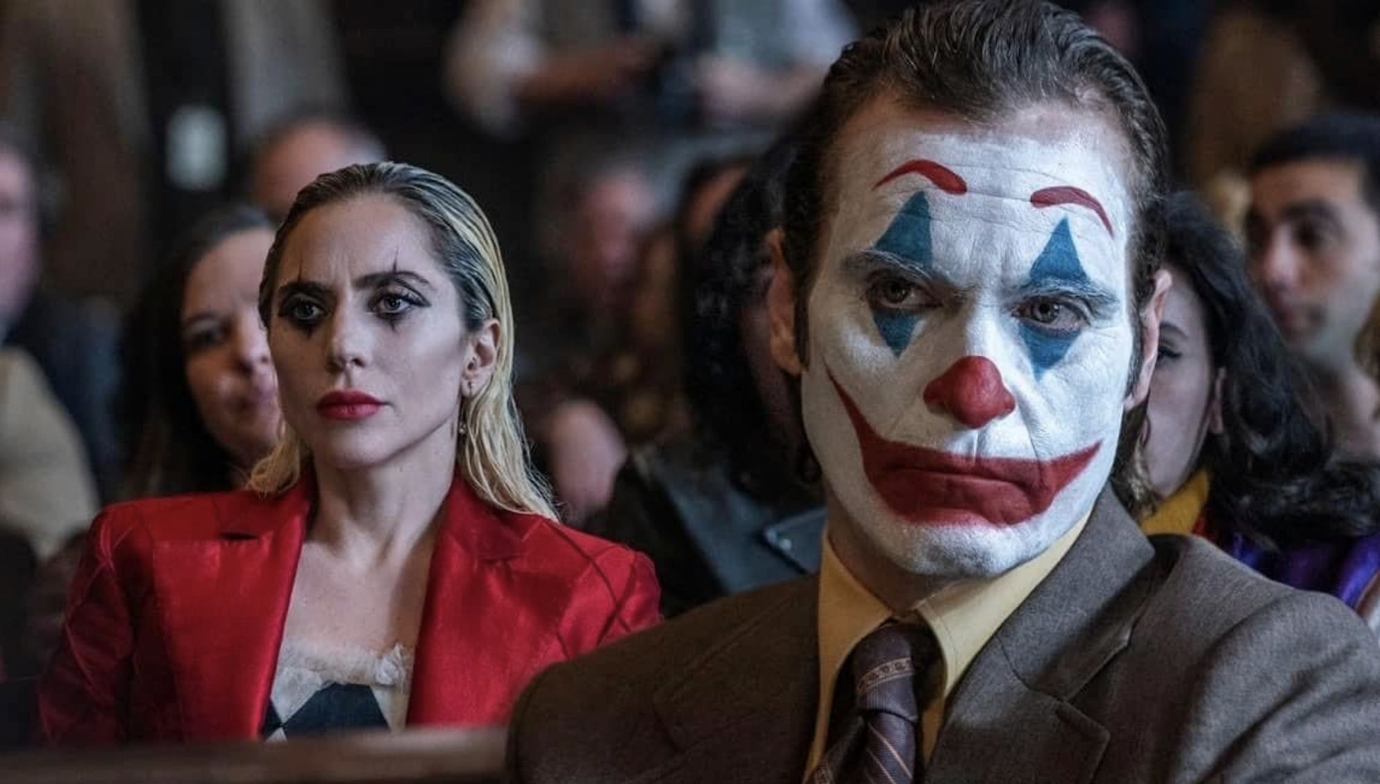 Joaquin Phoenix and Lady Gaga in Joker: Folie &agrave; Deux that has gotten mixed reactions (Image via DC)