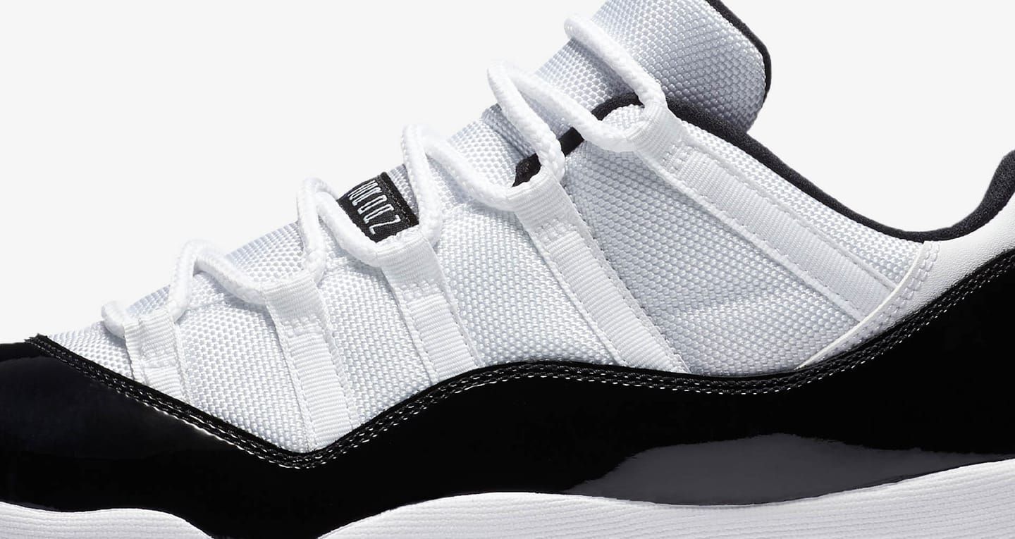 The Air Jordan 11 Low &quot;Concord&quot; colorway (Image via Nike)