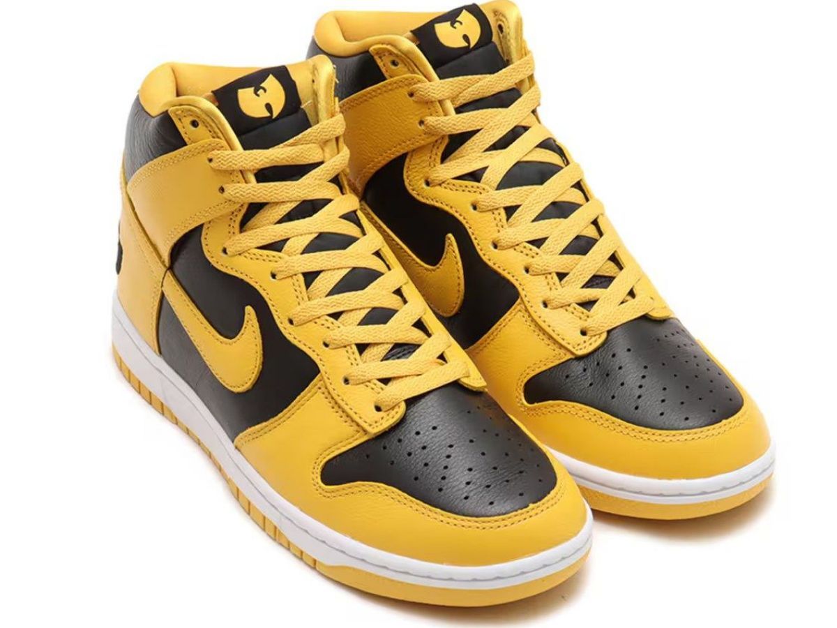 The Wu-Tang X Nike Dunk High Sneakers (Image via Nike)