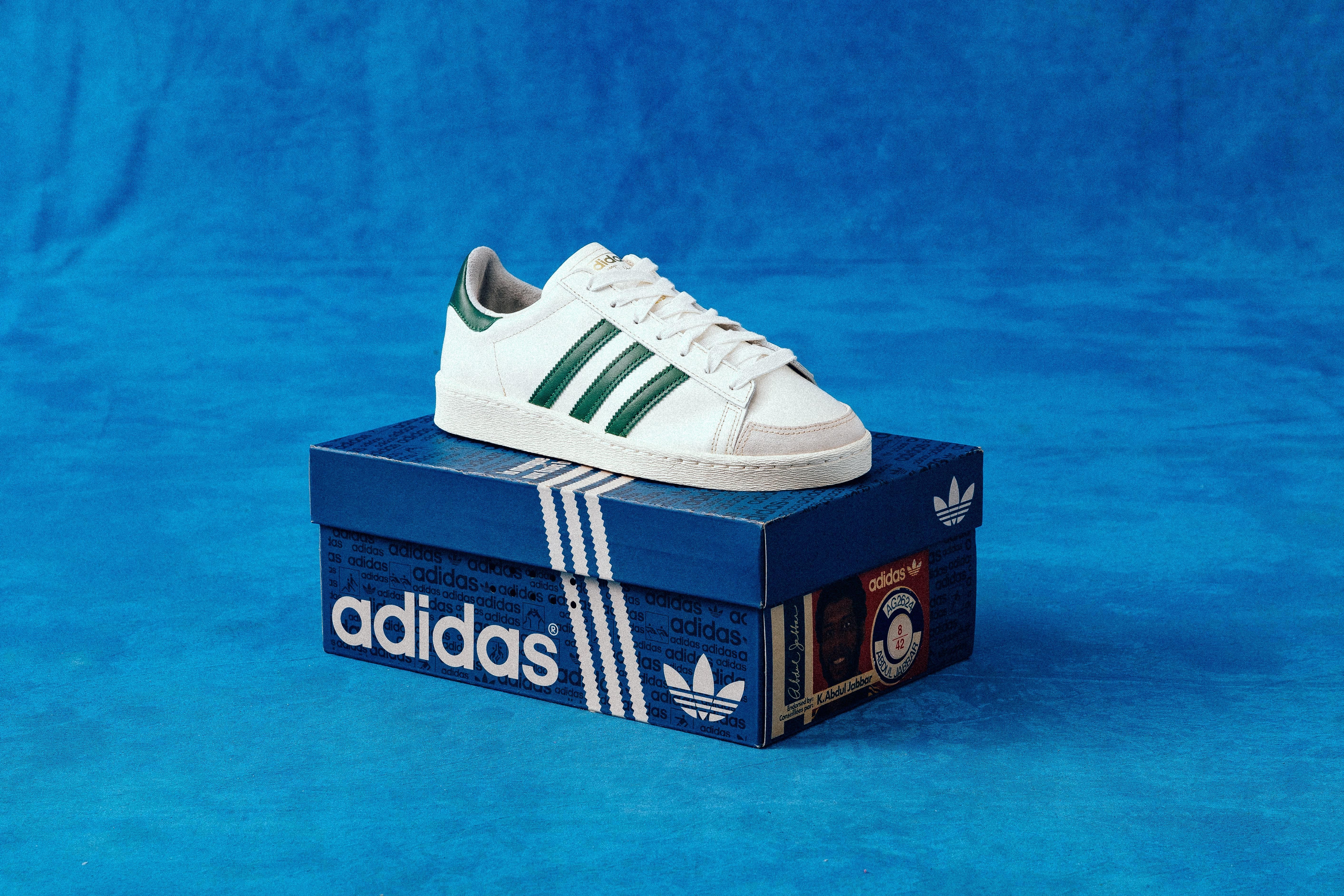 Kareem Abdul-Jabbar sneaker, forest green (image via Adidas)