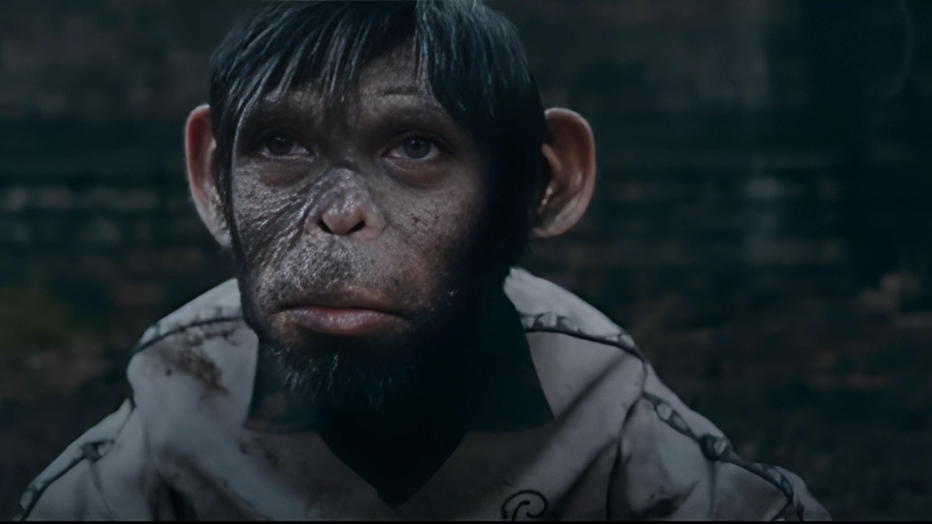 Robbie Williams portrayed as a monkey in his biopic Better Man | Image source: 