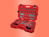CRAFTSMAN 159-Piece Standard and Metric Polished Chrome Mechanics Tool Set (Image via Lowe's)