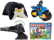 Buy stuffed toys, DC comic figures, and more. (Image via Amazon)