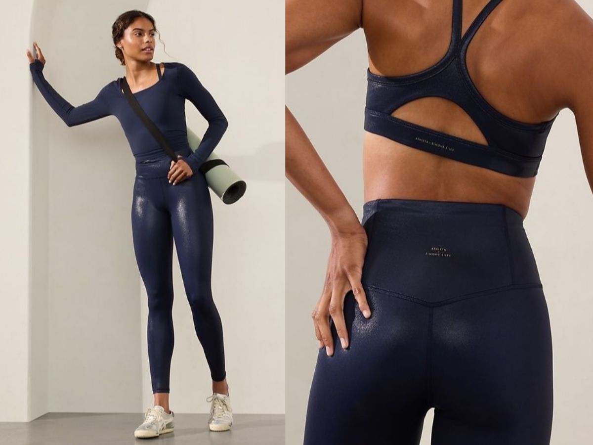 Elation Ultra High Rise 7/8 legging (image via Athleta)