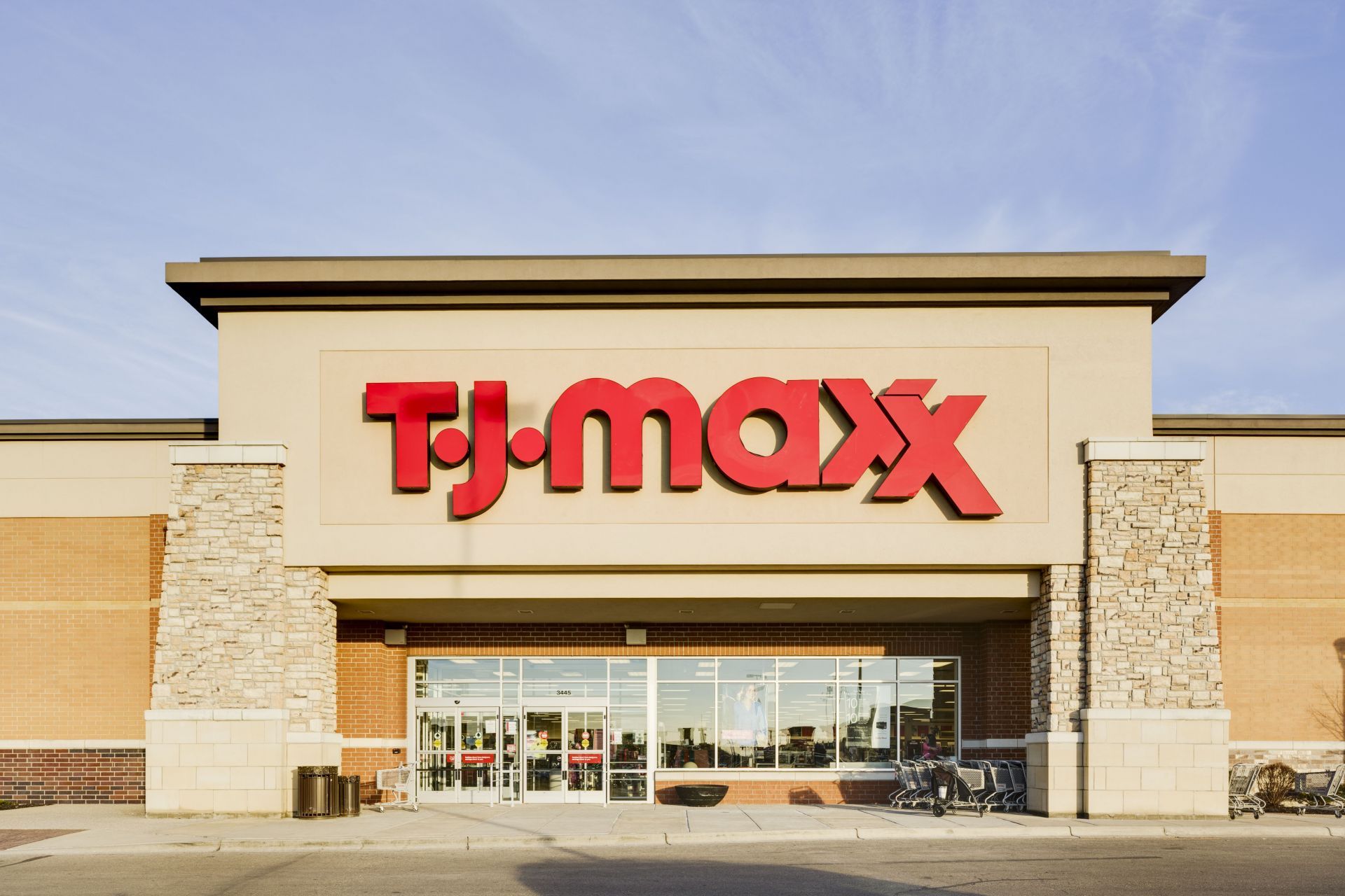 TJ Maxx - Bridgewater Falls Lifestyle Shopping Center. (Photo by James Leynse/Corbis via Getty Images)