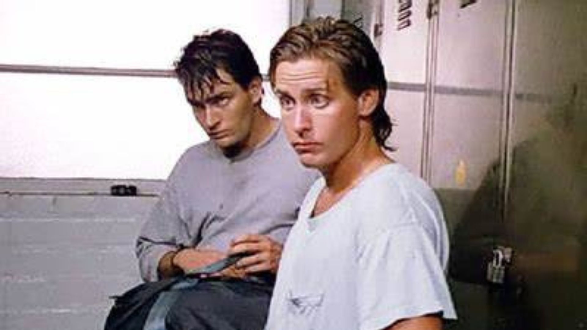 Charlie Sheen and Emilio Estevez | Image Source: Epic Productions