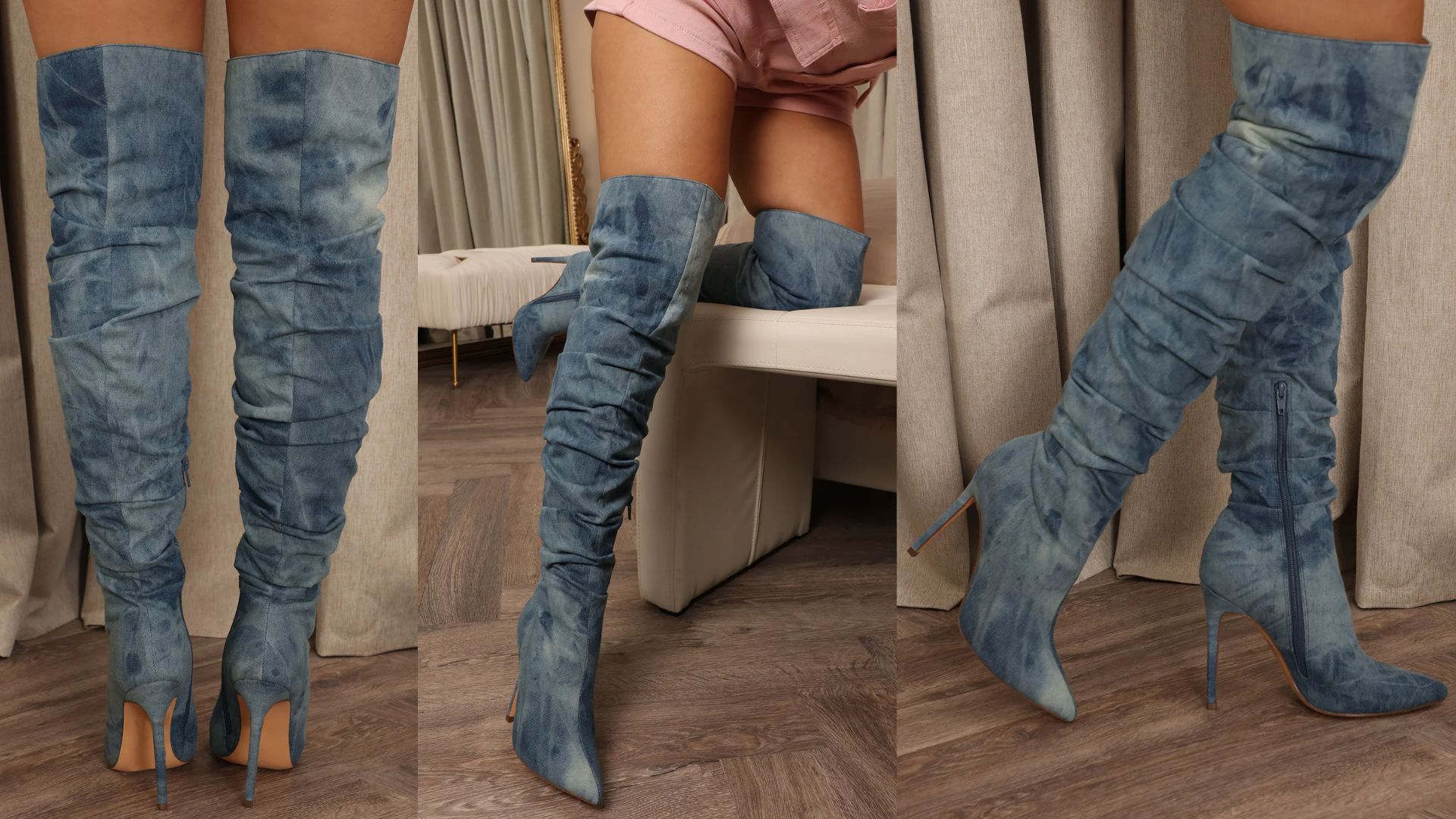 Let&#039;s Talk About It Over The Knee Boots (Image via Fashionnova)