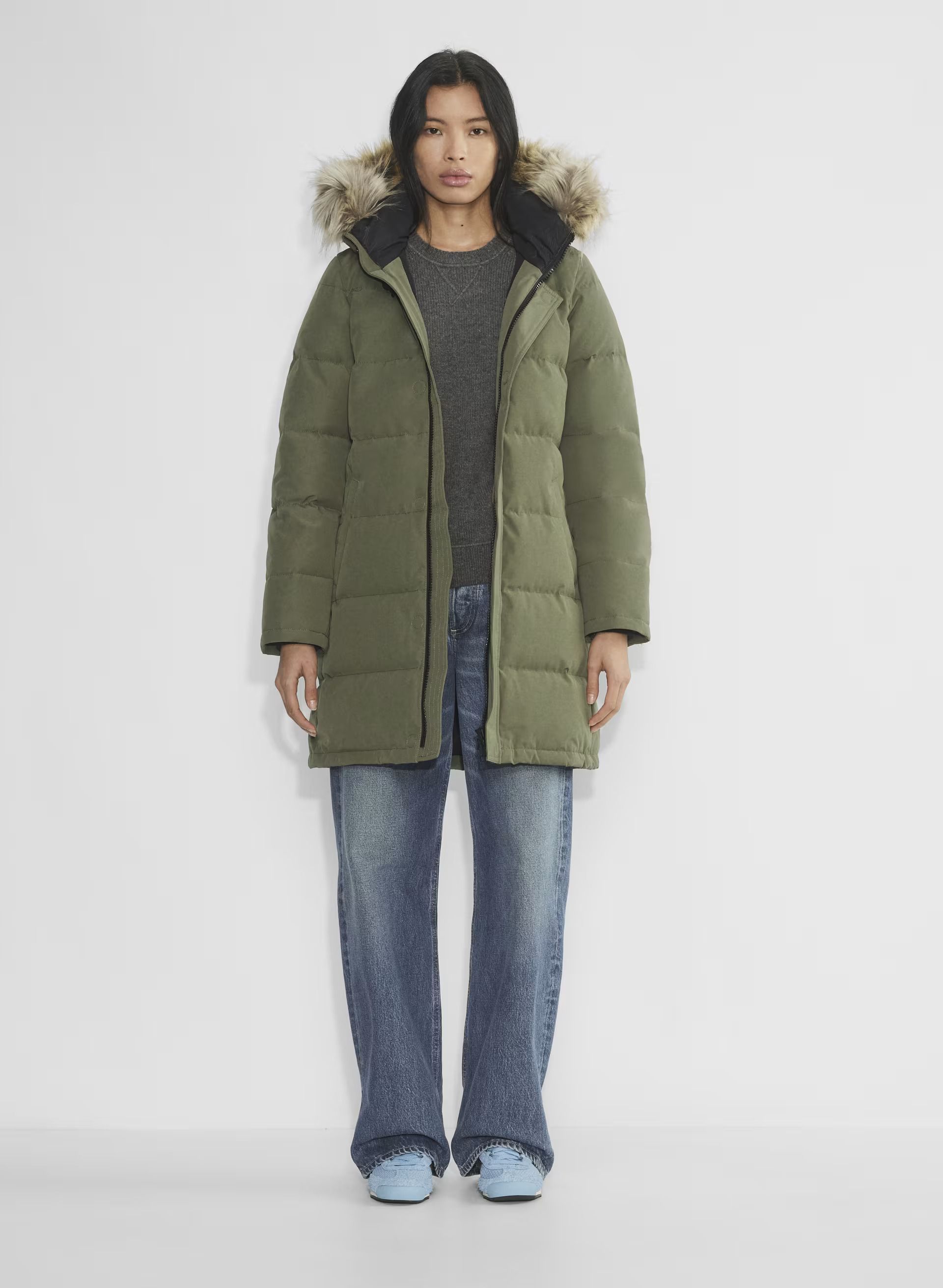 Tna the powder parka&trade; from Aritzia