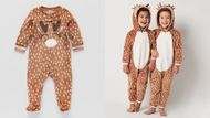 North Pole Trading Co. Reindeer Fleece One Piece (Image via JCPenney's)