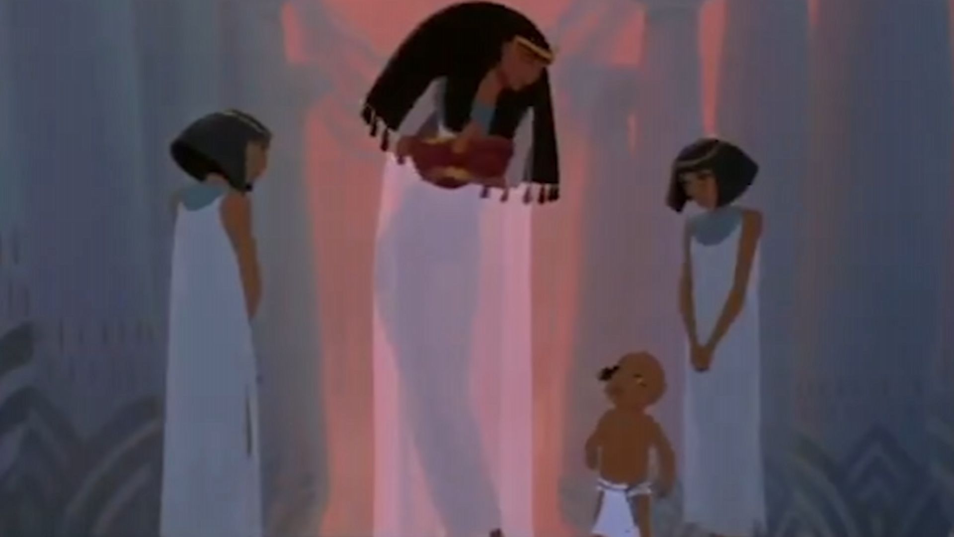 Baby Moses finds a new home in &quot;The Prince of Egypt&quot; / Image Source: Rotten Tomatoes Classic Trailers