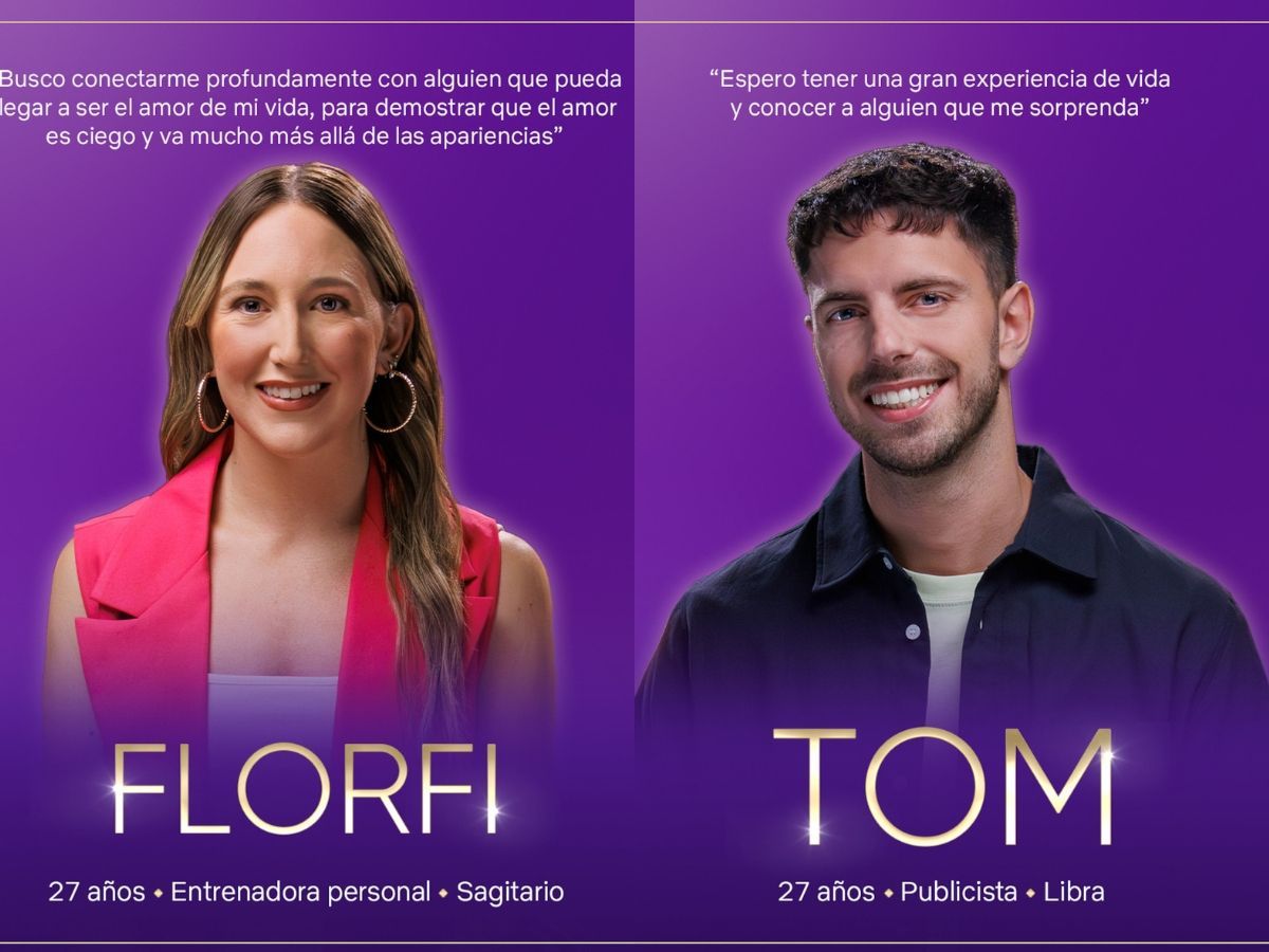 Love is Blind: Argentina Stars Tom and Florfi | Image Source: Netflix/ Tudum