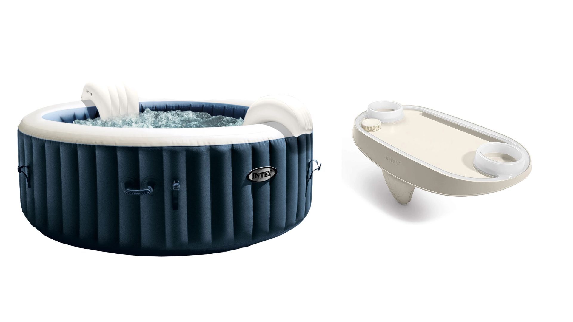 Intex PureSpa Plus Portable Inflatable Hot Tub (Image via Walmart)