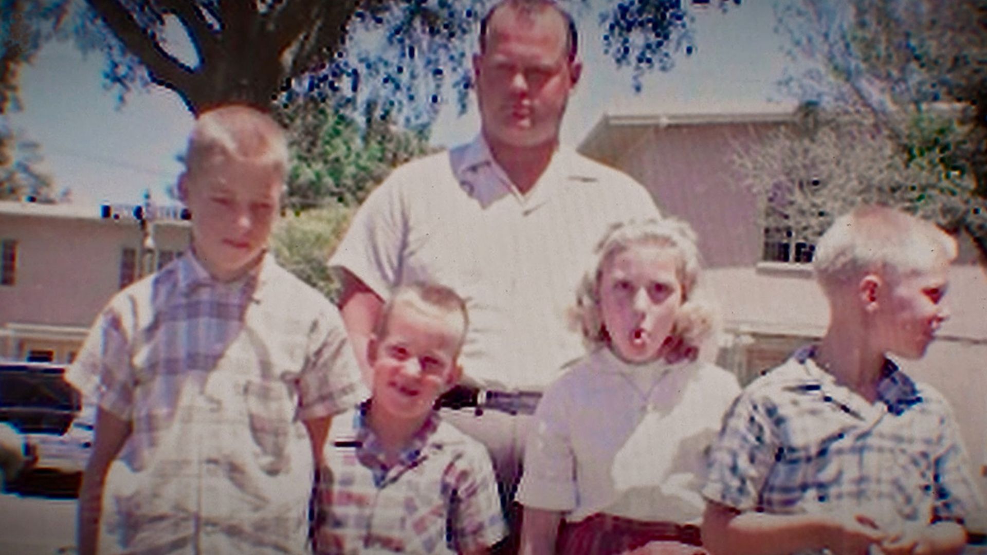 Mr. Allen with the Seawater siblings (Image Source: Netflix)