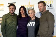 David Arquette and Courteney Cox-Arquette (Photo by Paul Hebert/Icon SMI/Corbis/Icon Sportswire via Getty Images)