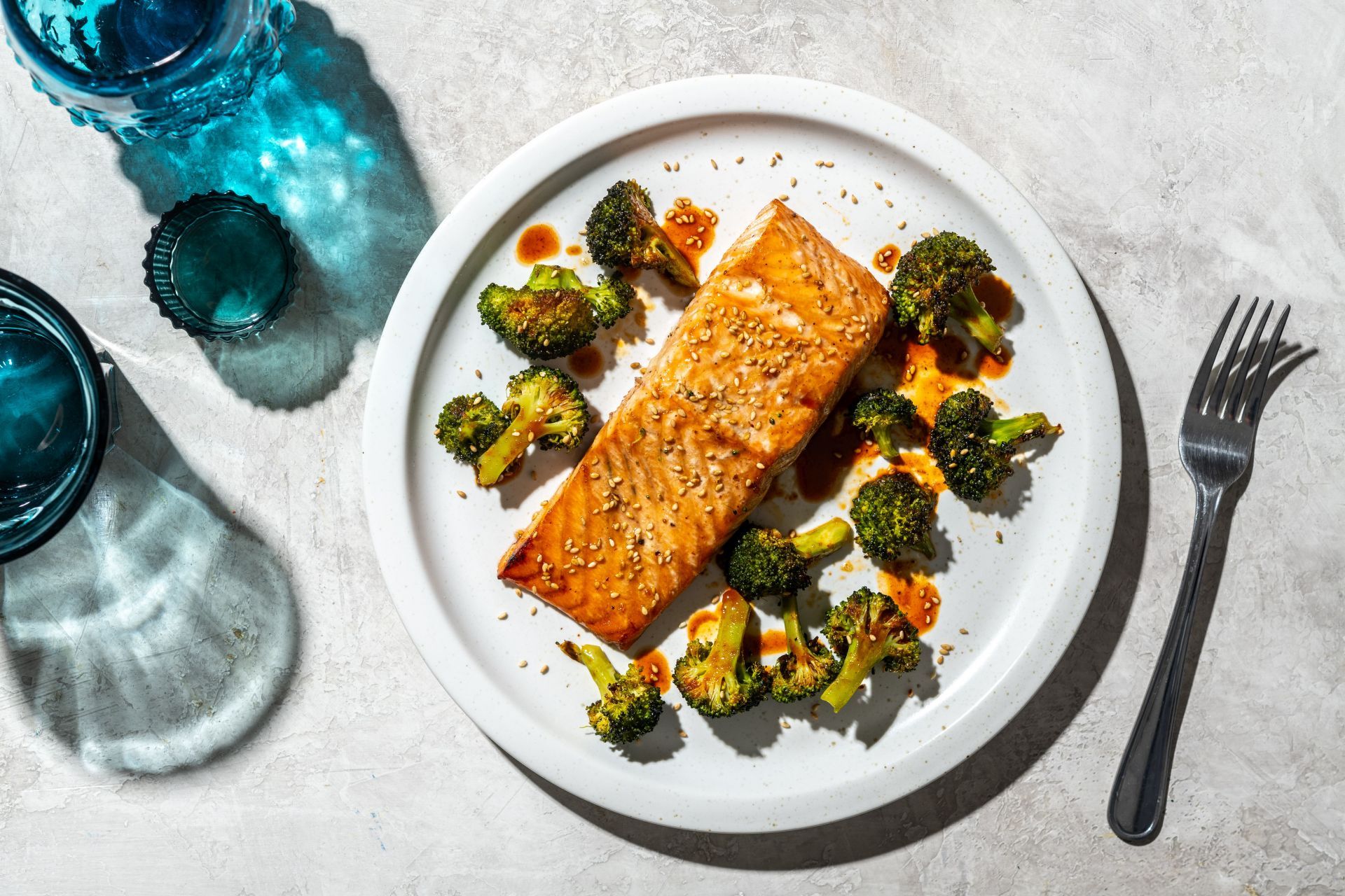 Roasted salmon (Image via Getty)