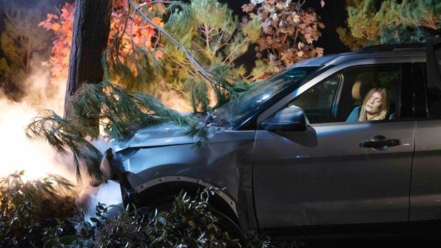 The Young and the Restless Michelle Stafford shares BTS of Phyllis' car crash