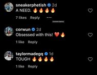 Fans express enthusiasm over the release of Nike Jordans' latest kicks (Image via Instagram/@jumpman23)