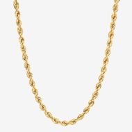 75% off on gold rope chain necklace (Image via JCPenney)